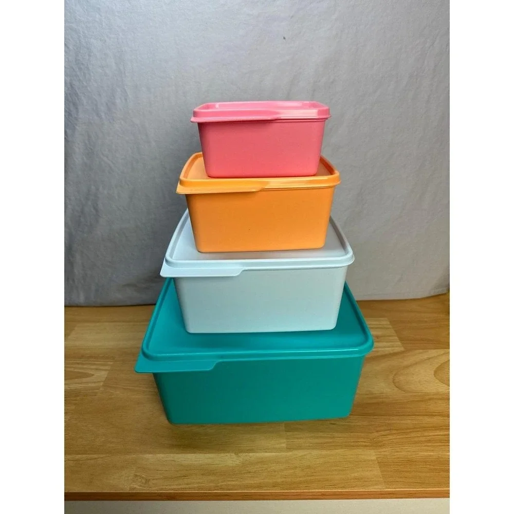 Tupperware Keep Tabs Container Set of 4